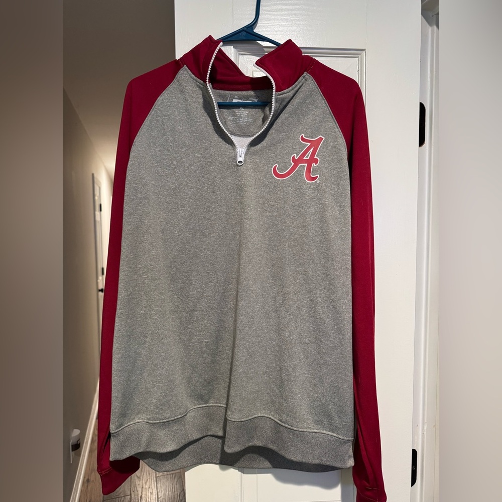 University of Alabama Quarter Zip Pull Over